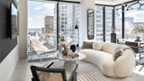 Studio apartment at 220 Meridian Apartments in Indianapolis